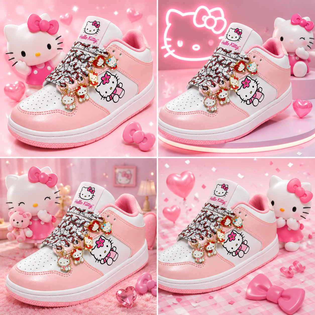 Tenis Nike Dunk (22/26) • Hello Kitty • Envio Gratis