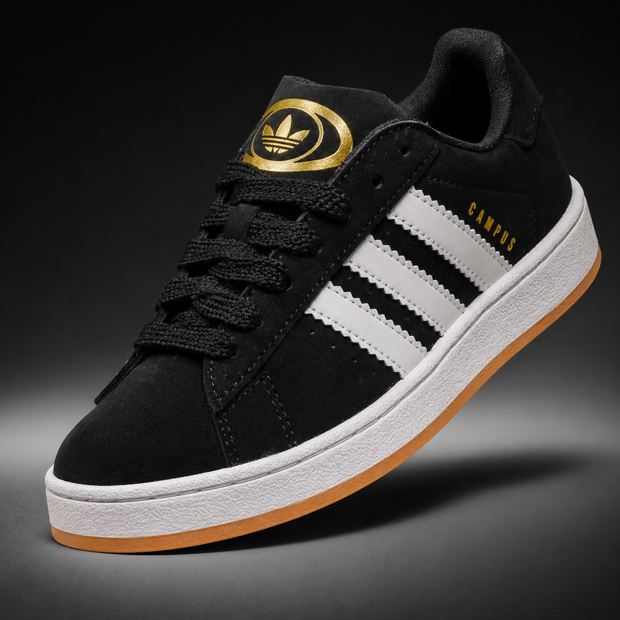 Adidas Campus Negro 25/28 (Clon Nacional) • Envio Gratis