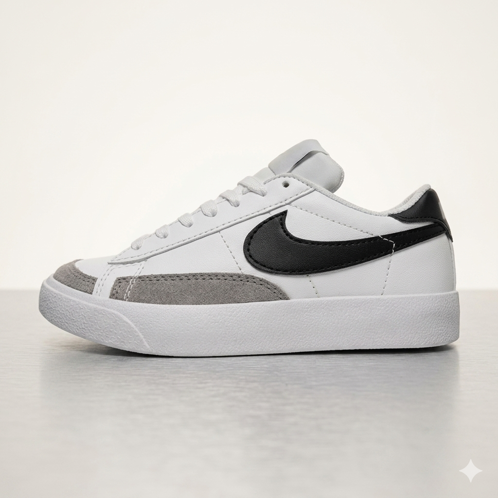 Tenis Nike Blazer Blanco 22/28 Unisex (Clon Nacional) • Envio Gratis
