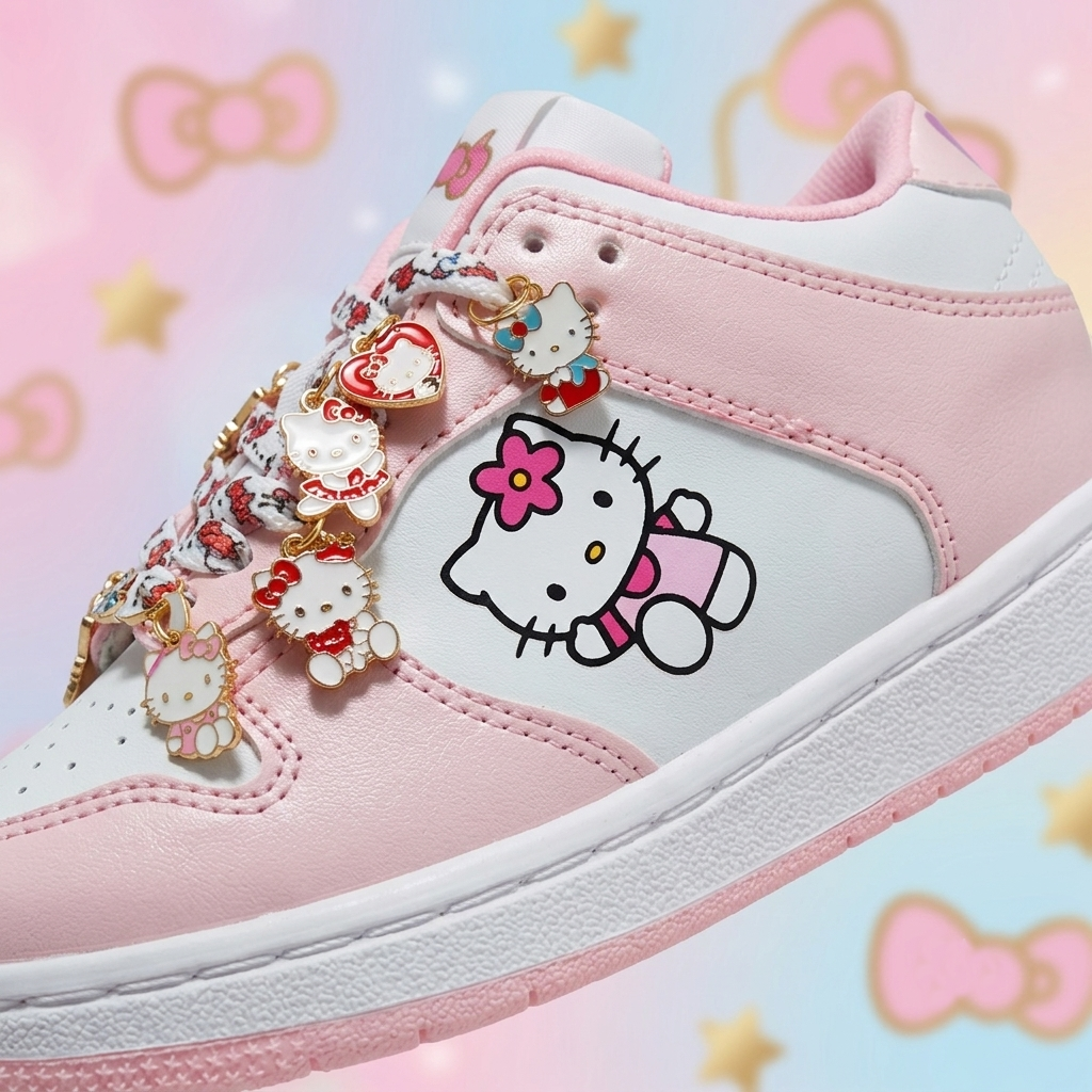 Tenis Nike Dunk (22/26) • Hello Kitty • Envio Gratis
