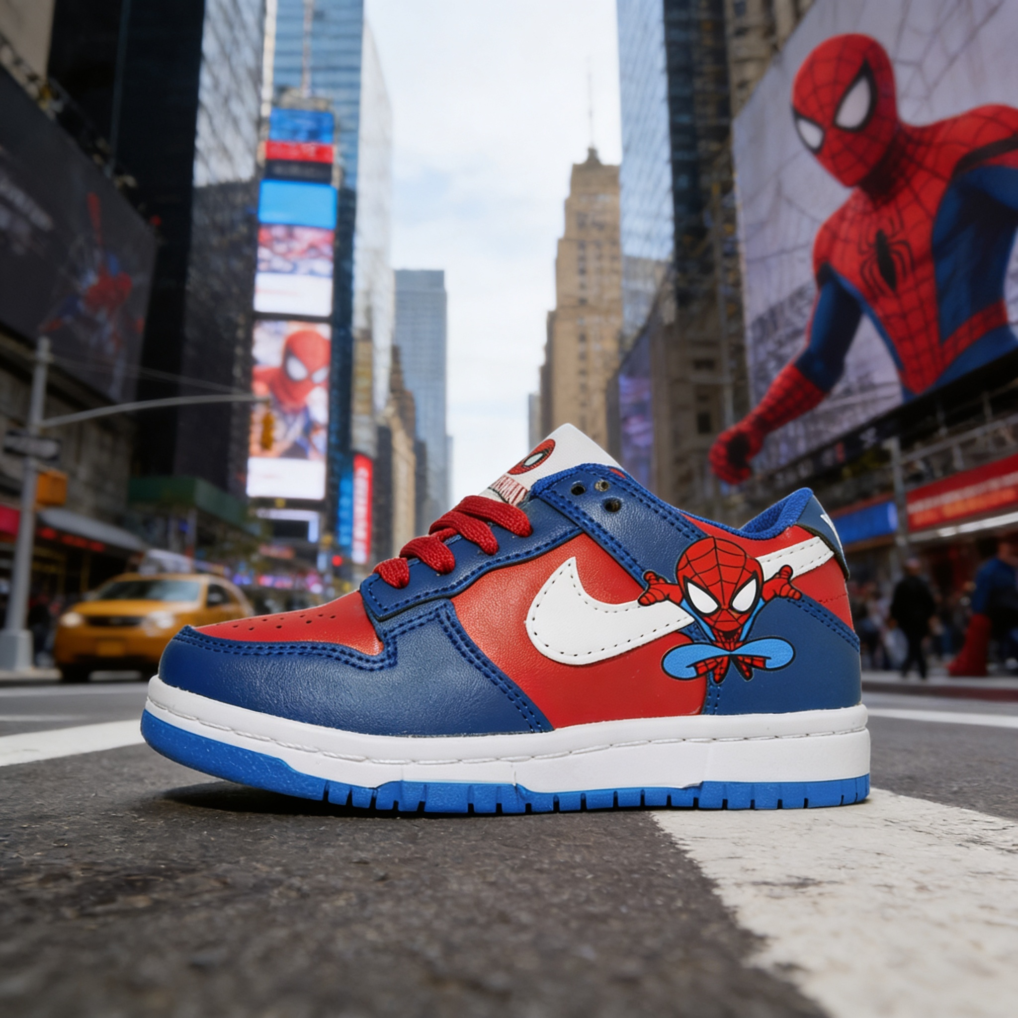 Nike Dunk Spiderman 18/21 (Clon Nacional) • Envio Gratis