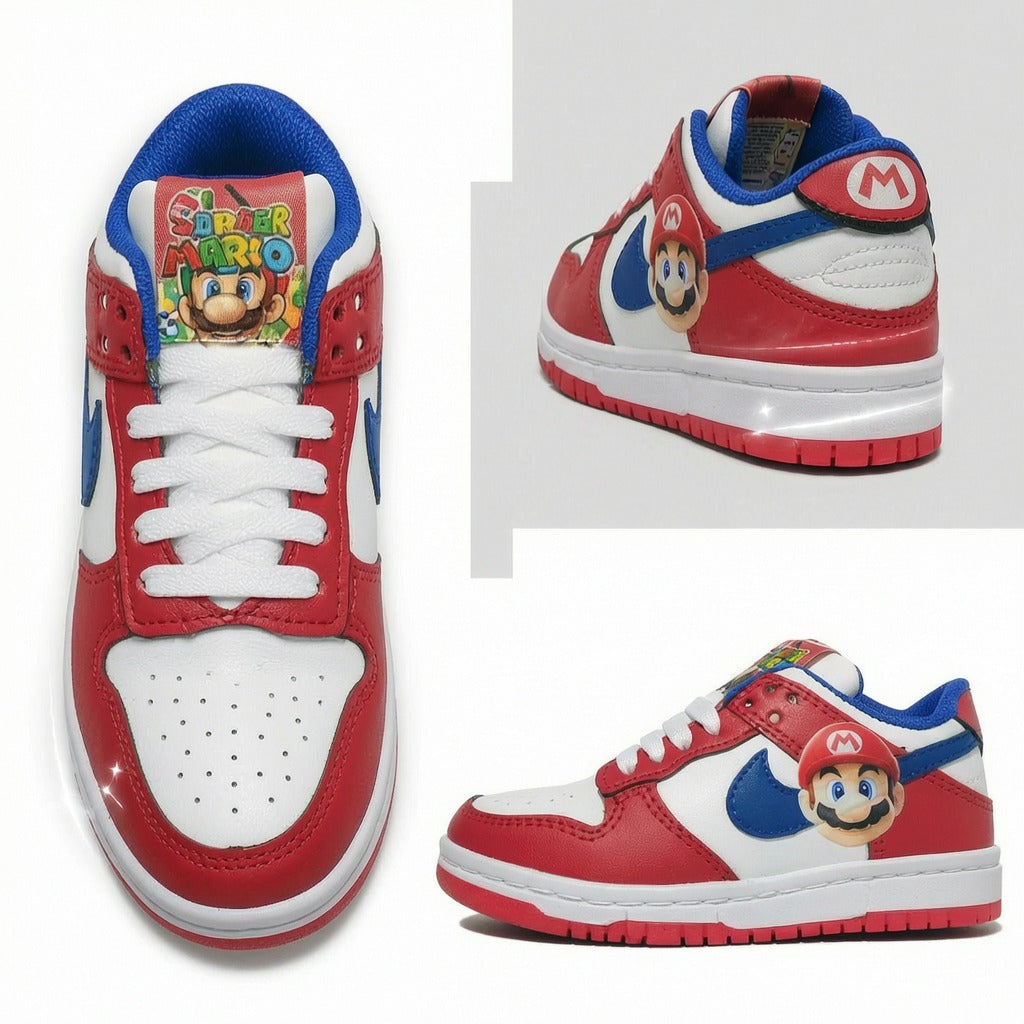 Nike Dunk Mario 18/21 (Clon Nacional) • Envio Gratis