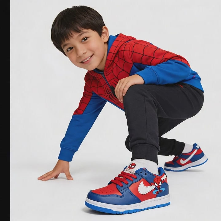 Nike Dunk Spiderman 18/21 (Clon Nacional) • Envio Gratis