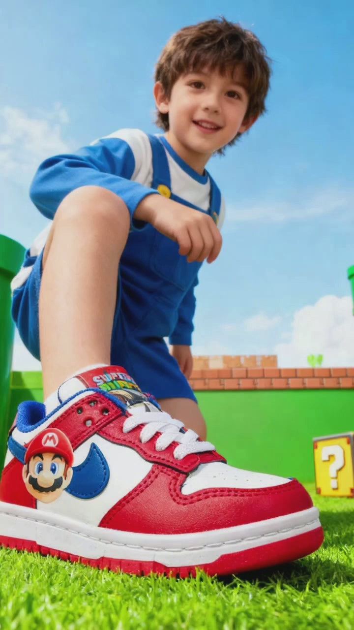 Nike Dunk Mario 18/21 (Clon Nacional) • Envio Gratis
